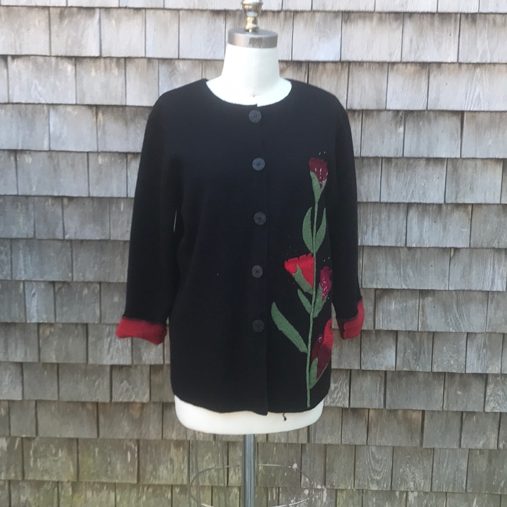 Susan Bristol Double Faced Knit Wool Jacket